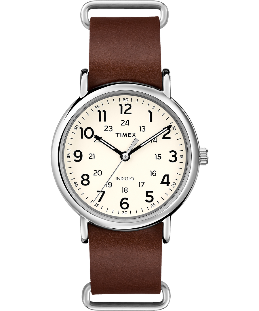 Timex Weekender 40mm Leather Watch