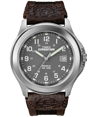 T400919J Expedition Metal Field 40mm Leather Strap Watch primary image