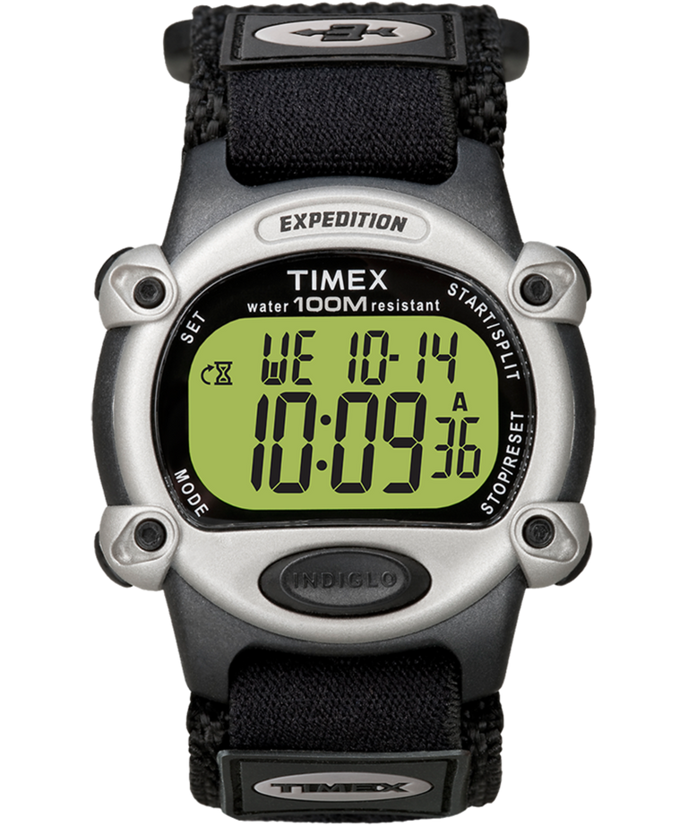 T480619J Expedition 39mm Fabric Strap Watch in Black primary image