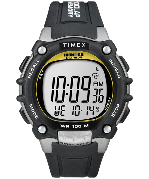 IRONMAN Classic 100 Full-Size Resin Strap Watch - T5E231 - Timex