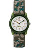 T781419J TIMEX TIME MACHINES® 29mm Green Camo Elastic Fabric Kids Watch primary image