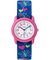 T890019J TIMEX TIME MACHINES® 29mm Butterflies and Hearts Blue Elastic Fabric Kids Watch primary image