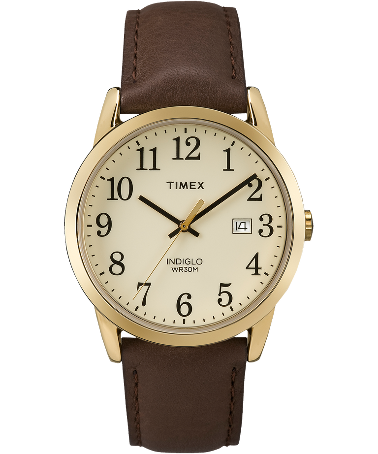 TW2P758009J Easy Reader 38mm Leather Strap Watch in Brown primary image