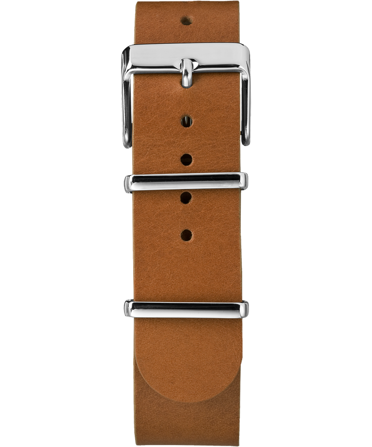 TW2P97800VQ Fairfield Slip-Thru 41mm Leather Strap Watch strap image