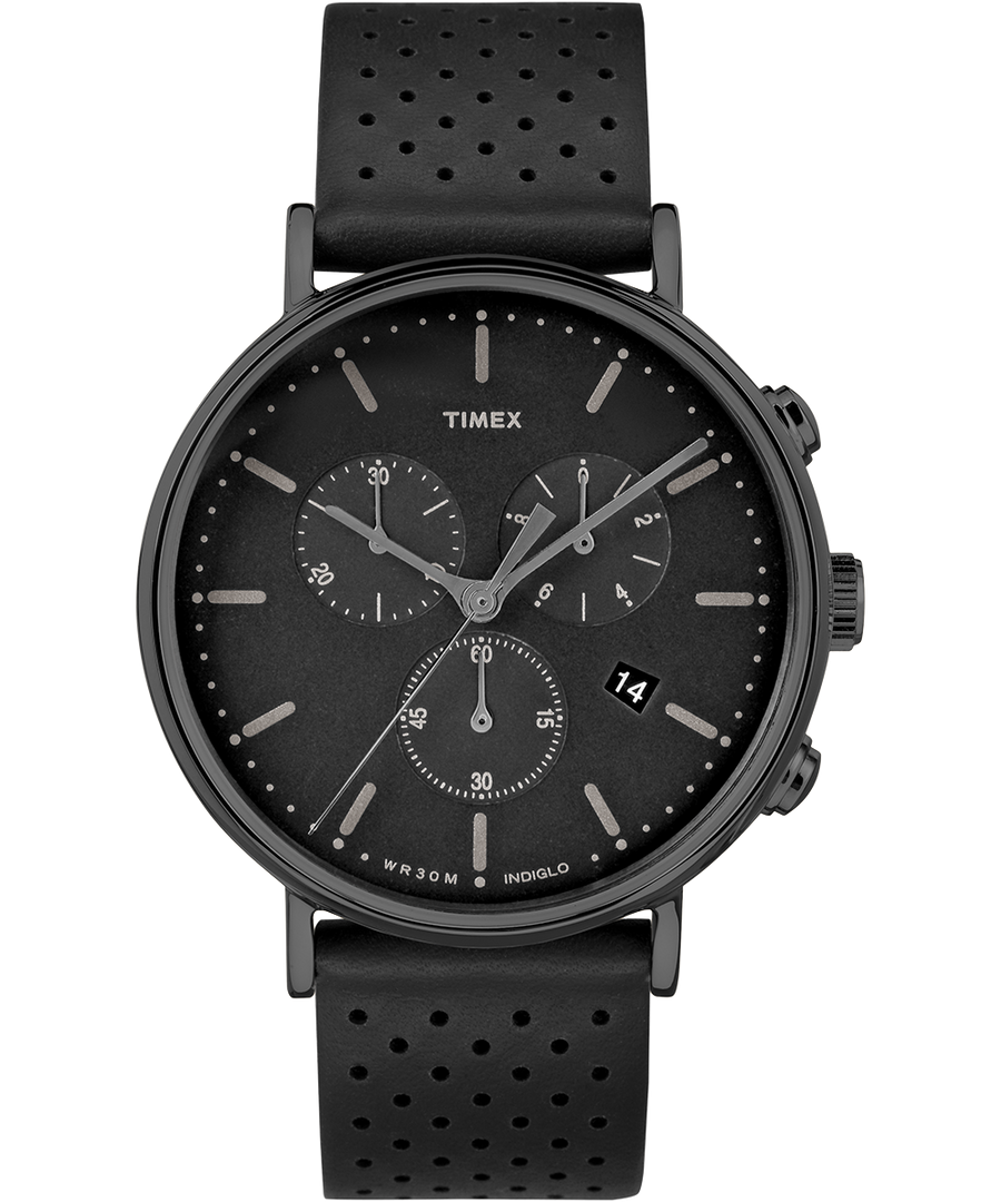 TW2R26800VQ Fairfield Chronograph 41mm Leather Strap Watch primary image