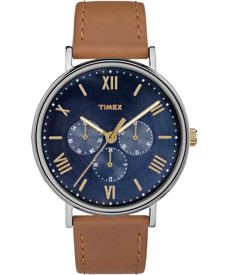Southview Multifunction 41mm Leather Strap Watch - TW2R29100 | Timex US