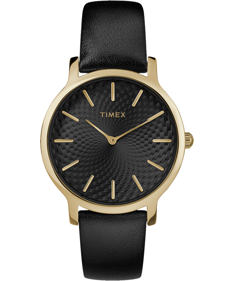 TW2R36400JT Transcend™ 34mm Leather Strap Watch primary image