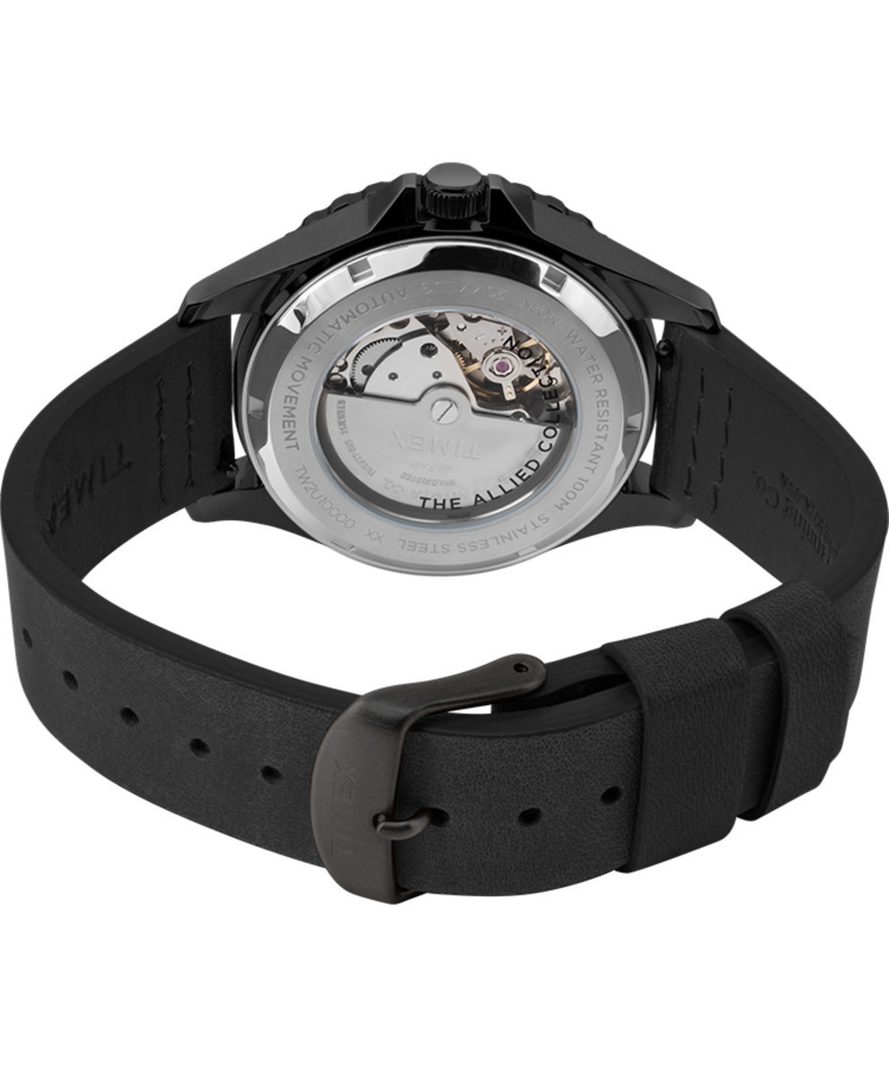 TW2U10000ZV Navi XL Automatic 41mm Leather Strap Watch caseback image