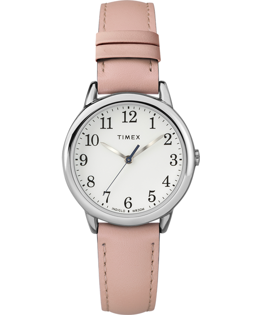 TW2U297009J Easy Reader® 30mm Leather Strap Watch in Pink primary image