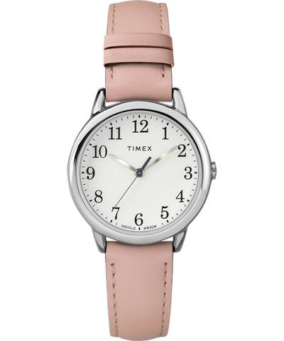 TW2U297009J Easy Reader® 30mm Leather Strap Watch in Pink primary image