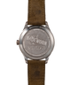 TW2U679000M Timex x MadeWorn 41mm Leather Strap Watch in Brown caseback image