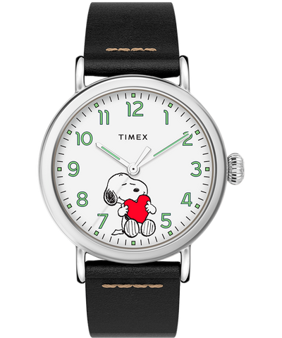 TW2U72200VQ Timex Standard x Peanuts Featuring Snoopy Valentine's Day primary image