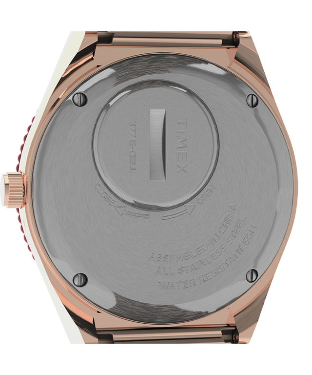 TW2U81500VQ Q Timex Malibu 36mm Stainless Steel Expansion Band Watch caseback image