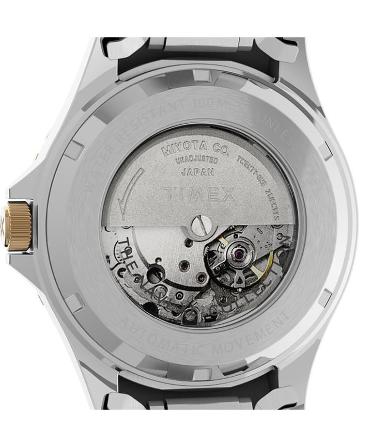 TW2U83500VQ Navi XL Automatic 41mm Stainless Steel Bracelet Watch caseback image