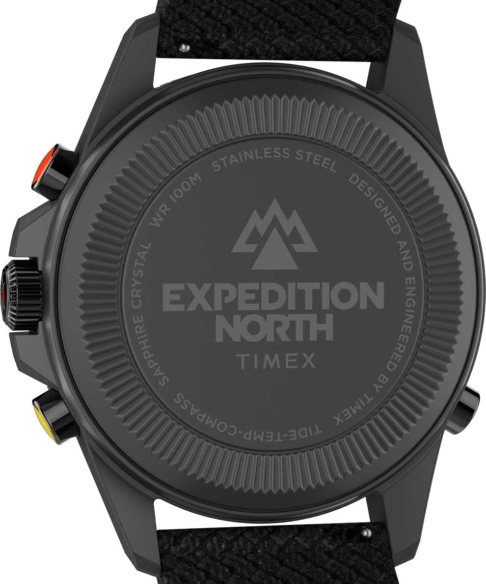 TW2V03900JR Expedition North® Tide-Temp-Compass 43mm Eco-Friendly Fabric Strap Watch caseback image