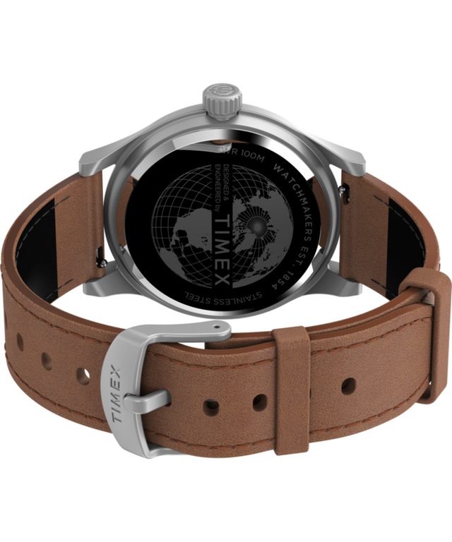 TW2V22600VQ Expedition North Sierra 41mm Leather Strap Watch back (with strap) image