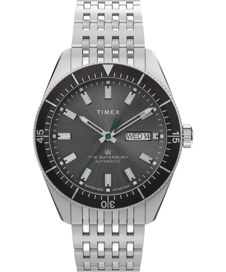 TW2V24900VQ Waterbury Dive Automatic 40mm Stainless Steel Bracelet Watch primary image