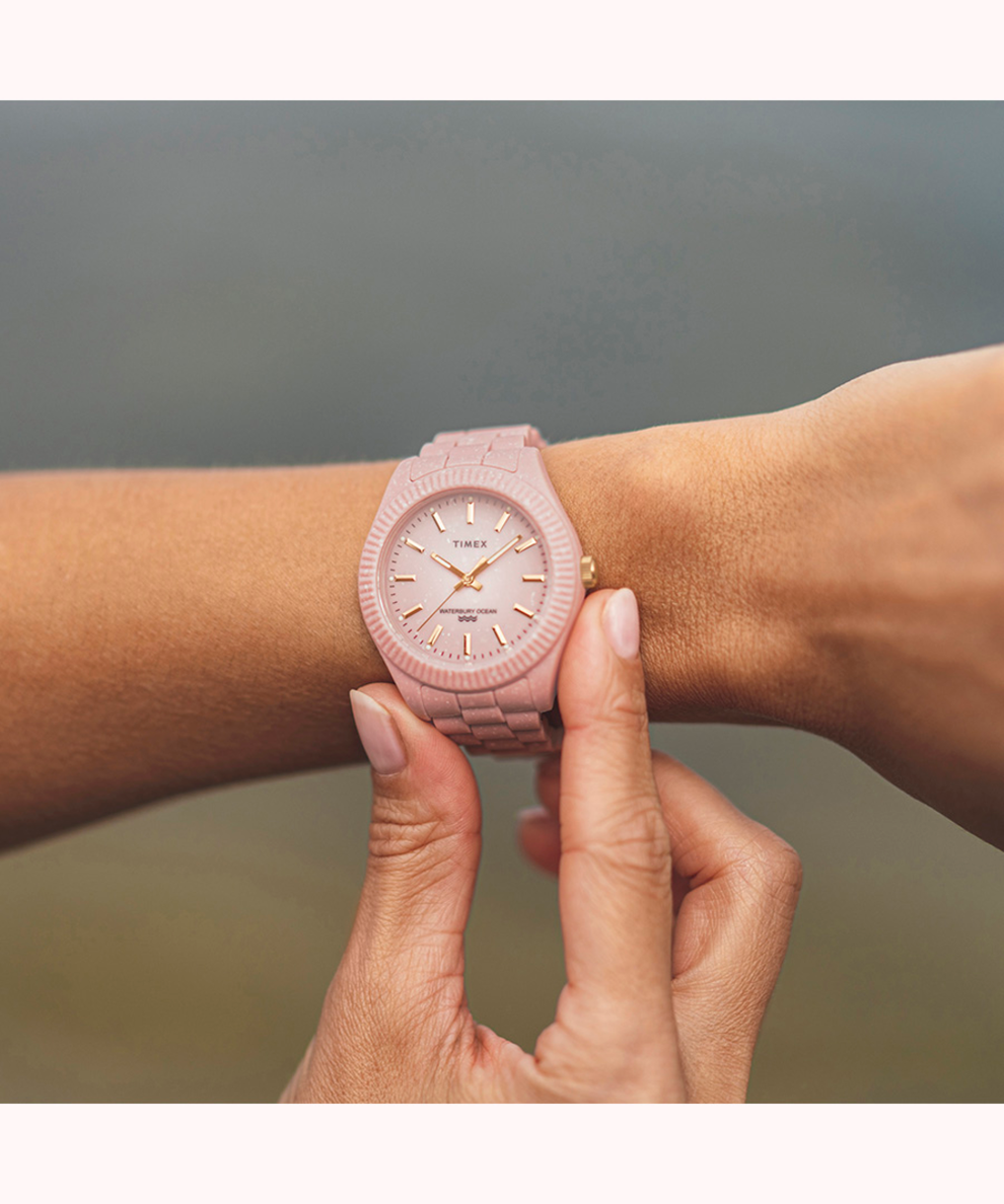 Legacy Ocean 37mm Recycled Plastic Bracelet Watch