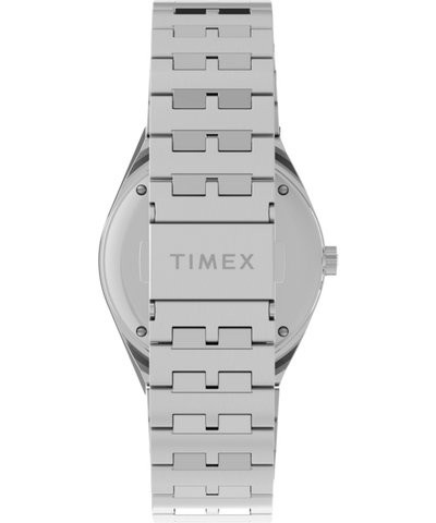 TW2V38000VQ Q Timex GMT 38mm Stainless Steel Bracelet Watch strap image