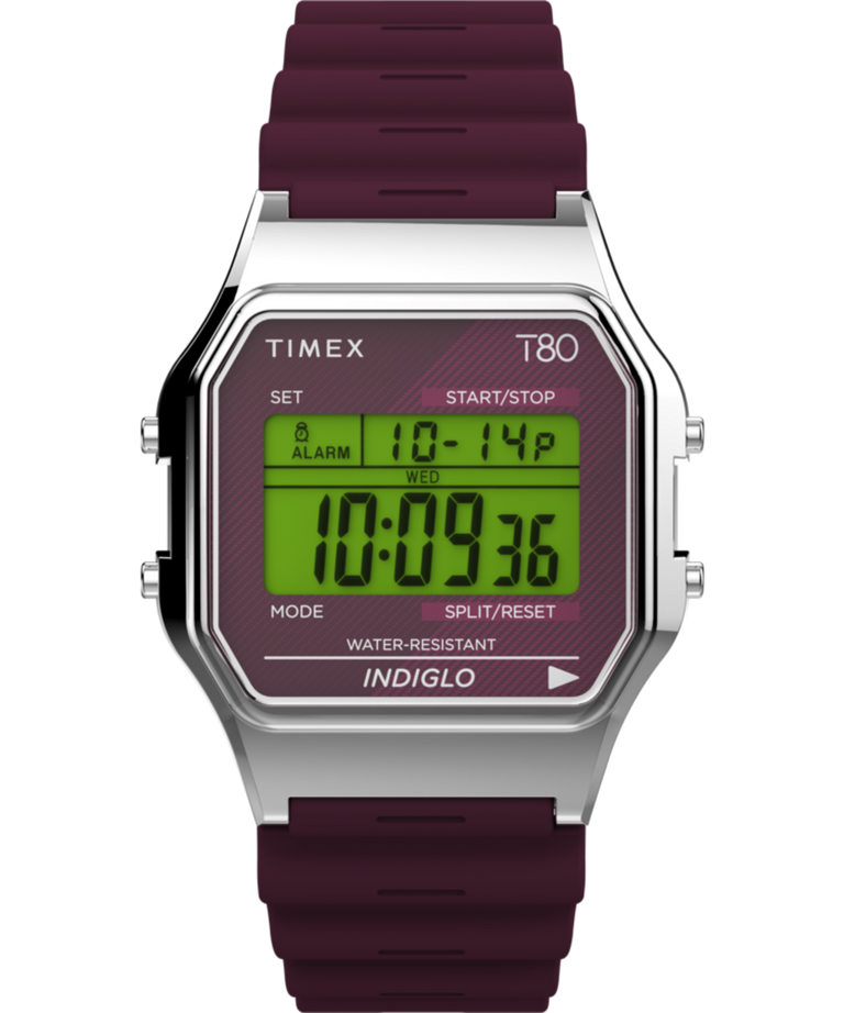 TW2V41300YB Timex T80 34mm Resin Strap Watch primary image