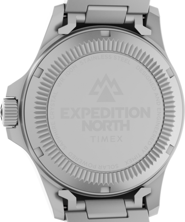 TW2V41600JR Expedition North Field Solar 41mm Stainless Steel Bracelet Watch caseback image