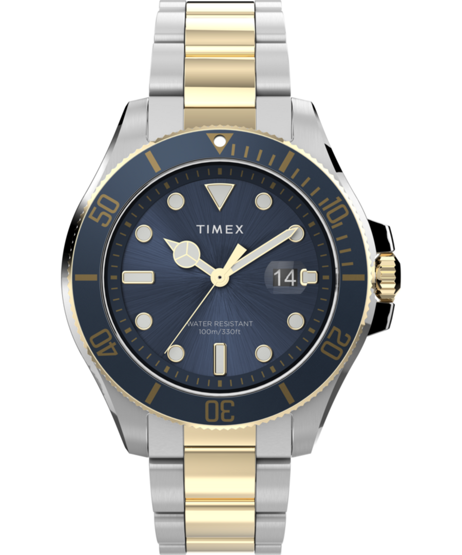 TW2V42000VQ Harborside Coast 43mm Stainless Steel Bracelet Watch primary image
