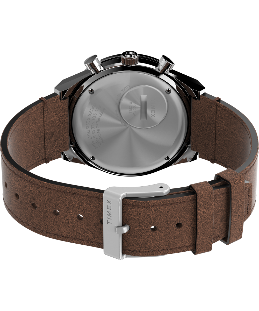 Q Timex Chronograph 40mm Leather Strap Watch - TW2V42800 | Timex US