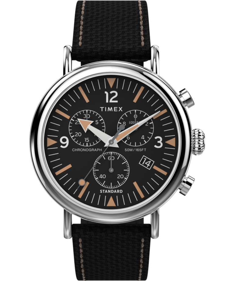 Timex Standard Chronograph 41mm Fabric Strap Watch - TW2V43700