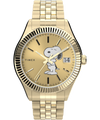 TW2V47300VQ Timex Legacy x Peanuts 34mm Stainless Steel Bracelet Watch primary image