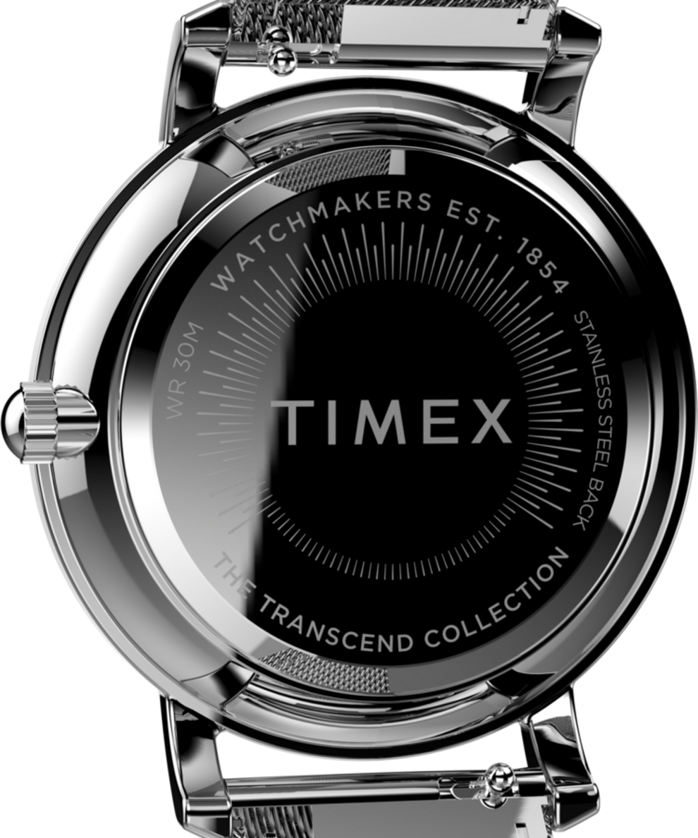 TW2V52400VQ Transcend 34mm Stainless Steel Bracelet Watch caseback image