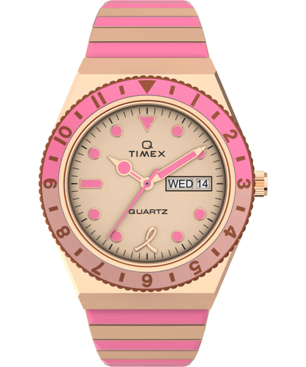 Timex blink sale rose gold