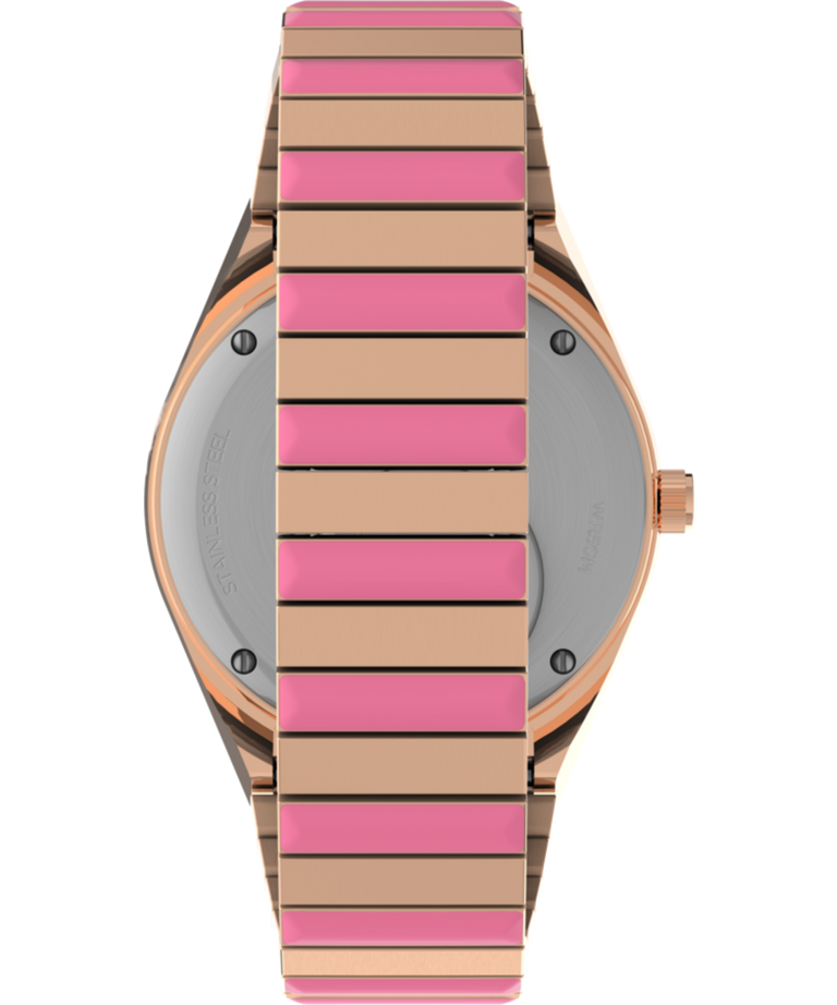 TW2V52700VQ Q Timex x BCRF 36mm Stainless Steel Bracelet Watch strap image