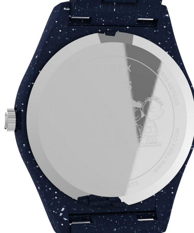 TW2V53300JR Timex Legacy Ocean x Peanuts 42mm Recycled Bracelet Watch caseback image