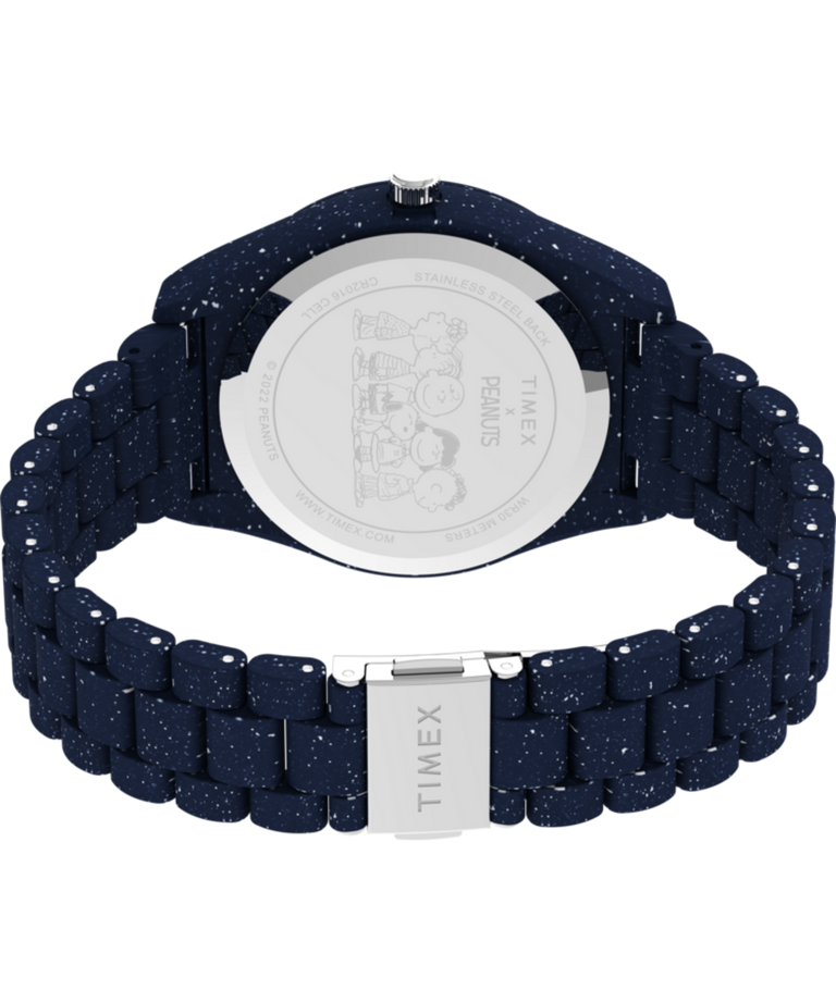 Timex Legacy Ocean x Peanuts 42mm Recycled Bracelet Watch 
