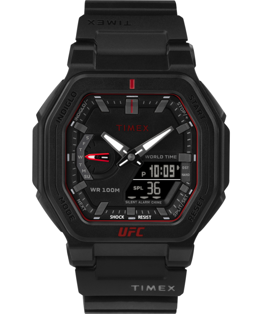Timex UFC Colossus 45mm Resin Strap Watch