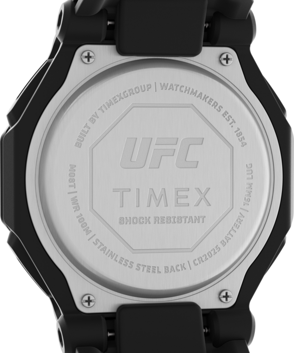 TW2V55200JR Timex UFC Colossus 45mm Resin Strap Watch caseback image