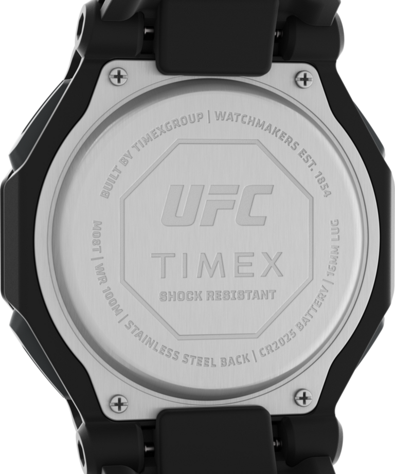 TW2V55300JR Timex UFC Colossus 45mm Resin Strap Watch caseback image