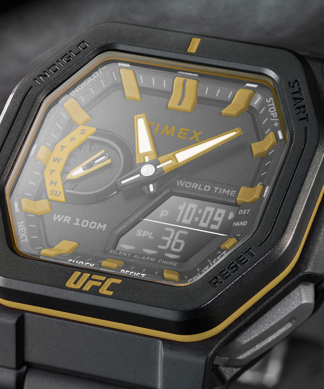 TW2V55300JR Timex UFC Colossus 45mm Resin Strap Watch lifestyle 2 image