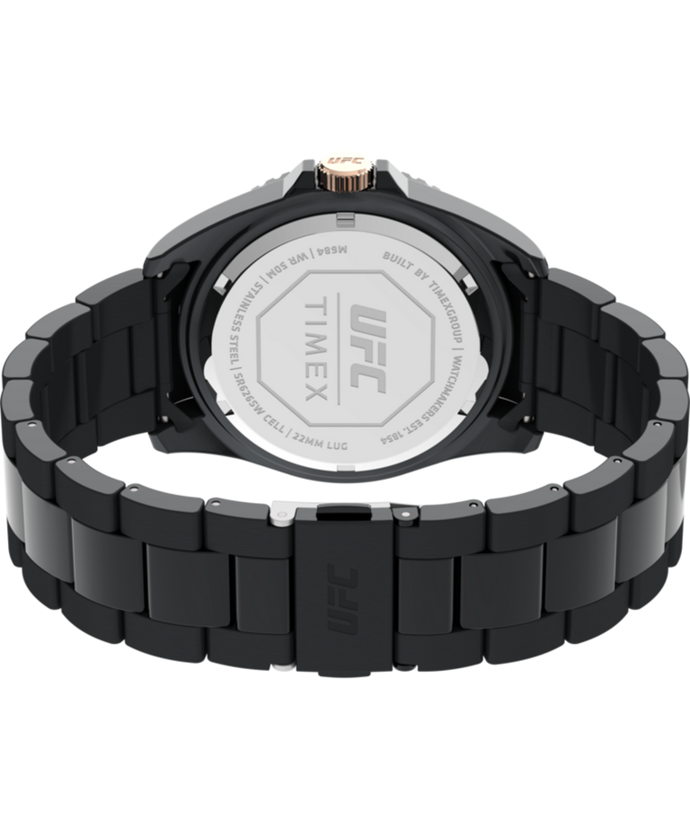 Timex UFC Debut 42mm Stainless Steel Bracelet Watch - TW2V56800