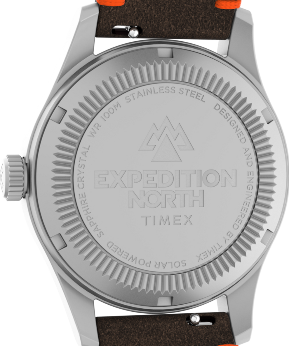Expedition North® Field Solar 36mm Eco-Friendly Leather Strap