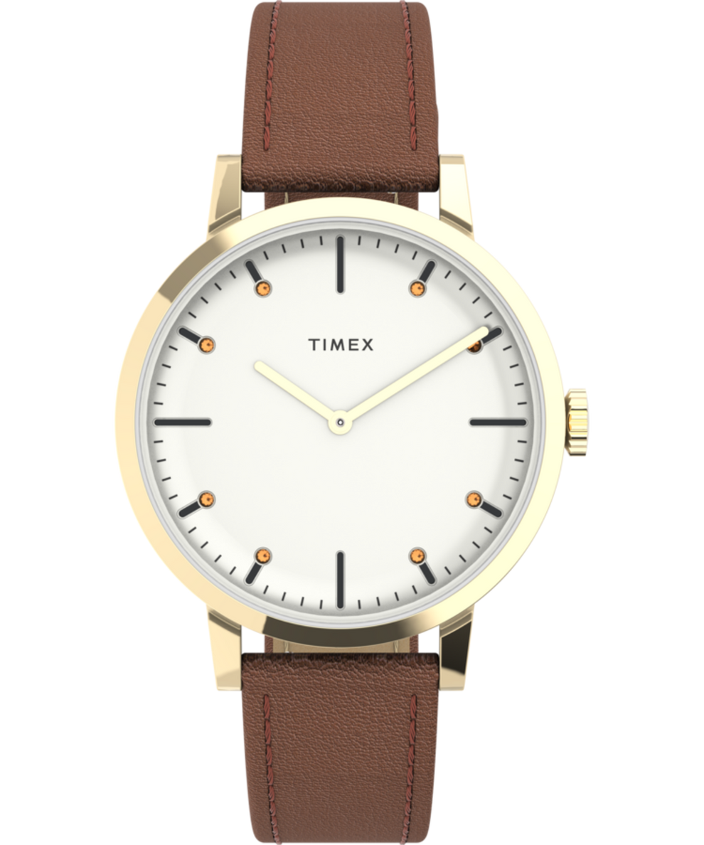 Midtown 36mm Leather Strap Watch - TW2V67400 | Timex US