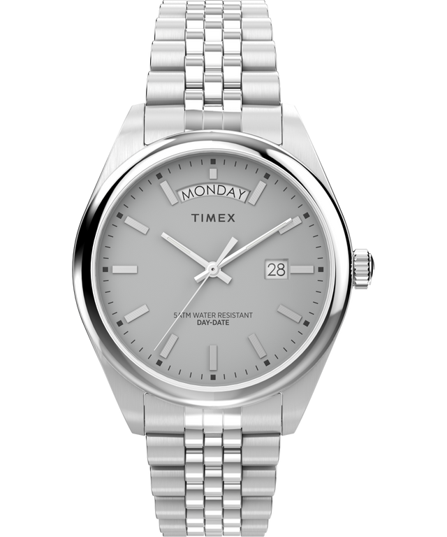 TW2V67900VQ Legacy Day and Date 41mm Stainless Steel Bracelet Watch primary image