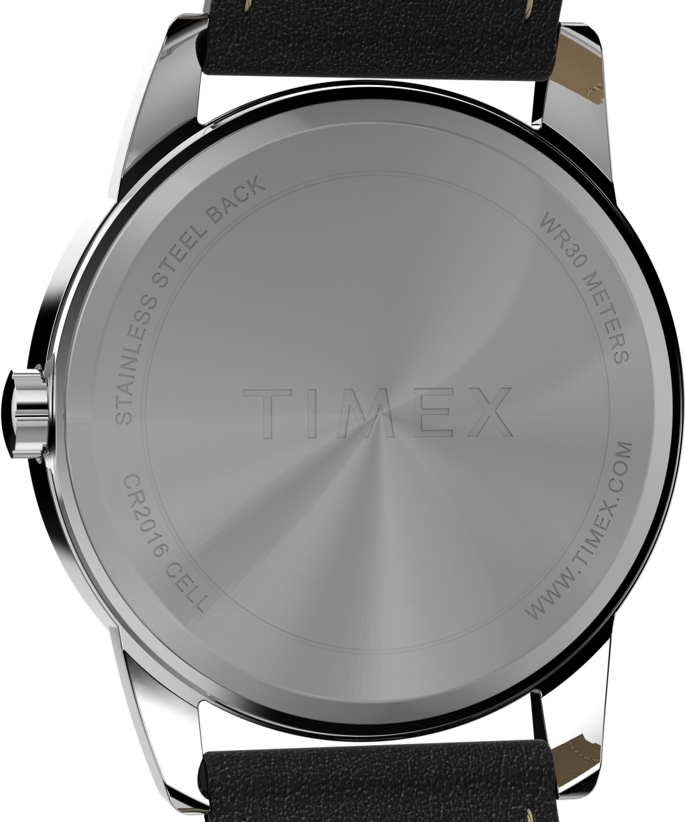 Venta Internacional - Reloj De 38 Mm De Cuero De Lector Fácil Para Hombres  Timex