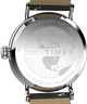 TW2V71300VQ Timex Standard 40mm Eco-Friendly Leather Strap Watch caseback image