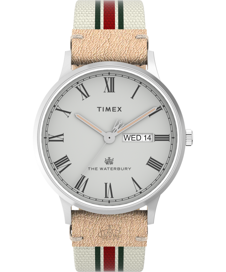 TW2V73700VQ Waterbury Classic 40mm Mixed Material Strap Watch primary image