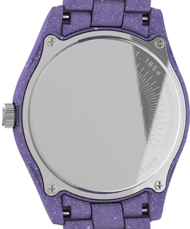 TW2V77300JR Legacy Ocean 37mm Recycled Plastic Bracelet Watch caseback image