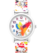 TW2V77600JT Timex X Peanuts Rainbow Paint 36mm Silicone Strap Watch primary image