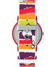 TW2V77700JT Timex X Peanuts Rainbow Paint 36mm Silicone Strap Watch strap image