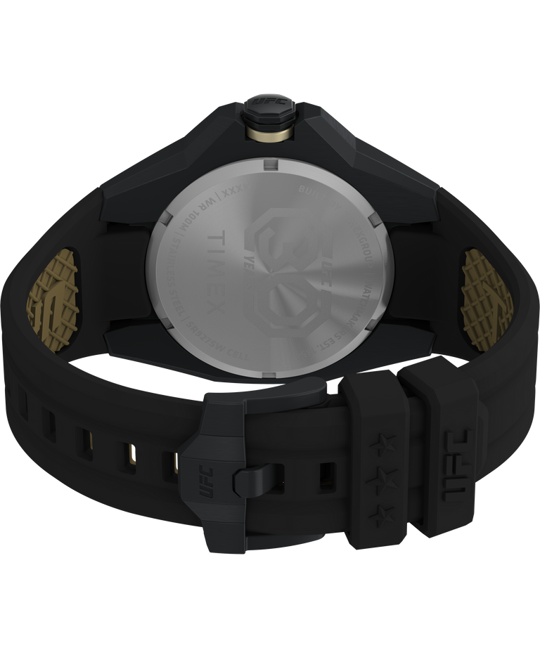 Timex UFC Pro 30th Anniversary 45mm Silicone Strap Watch