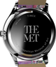 TW2W24900 Timex x The MET Klimt 40mm Leather Strap Watch Caseback Image